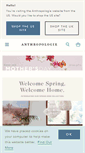 Mobile Screenshot of anthropologie.eu